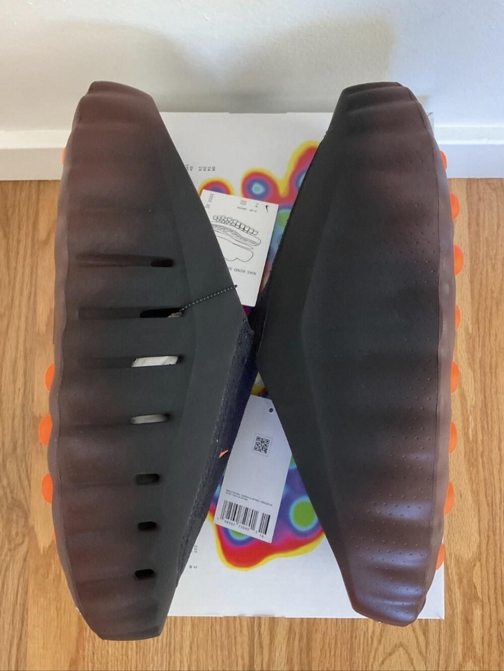 *RUNS SMALL* New Men's Size 8 Nike Mind 001 Flyknit Bronze Eclipse Slide Mule